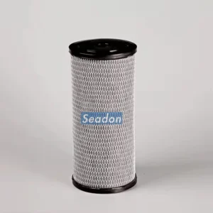 carbon-impregnated cellulose filter cartridges